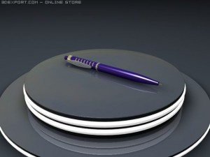ball point Modelo 3D