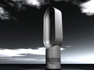 bladeless fan oval 3D Модель