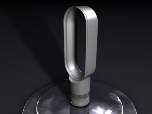 bladeless fan oval 3D 모델