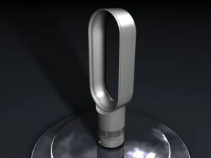 bladeless fan oval 3D Model