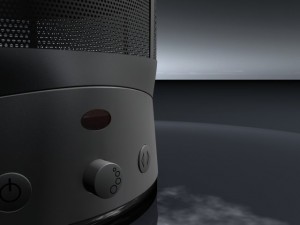 bladeless fan oval 3D 모델