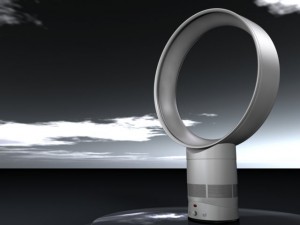 bladeless fan circle 3D Модель
