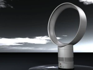 безлопастной вентиляторный круг 3D Модель