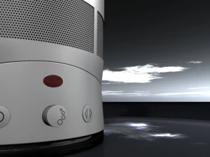 bladeless fan circle 3D Model
