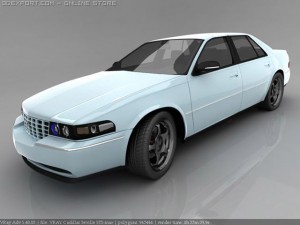 cadillac seville sts 3Dモデル