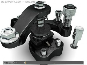 caliper brake Modello 3D
