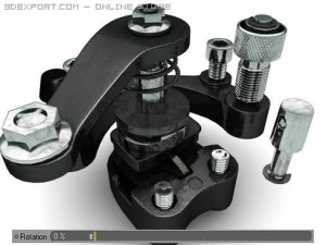 caliper brake 3D Model
