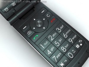 lg kf300 3D Model