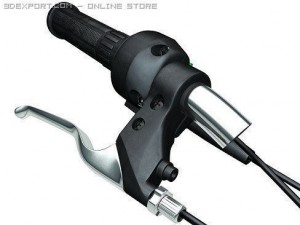 brake lever and throttle hand 3D Model