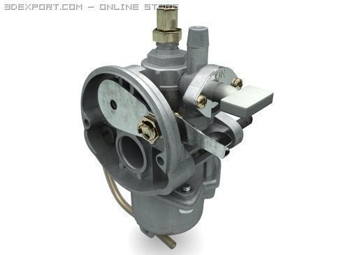 carburetor Modelo 3D .c4d .max .obj .3ds .fbx .stl .blend 