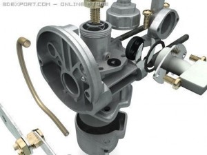 carburetor Modelo 3D