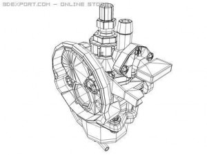 carburetor Modelo 3D