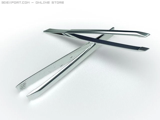 tweezers 3D Model .c4d .max .obj .3ds .fbx .stl .blend 