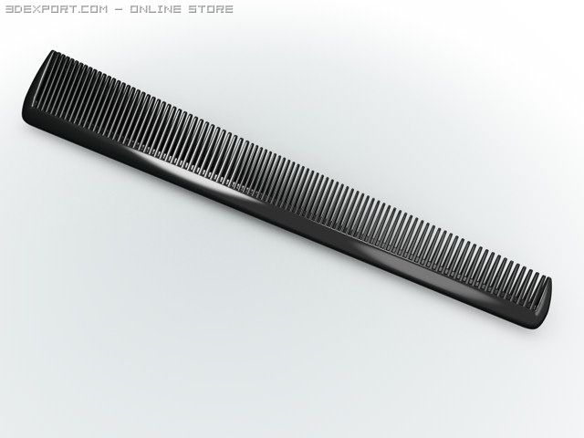 comb Modelo 3D .c4d .max .obj .3ds .fbx .stl .blend 