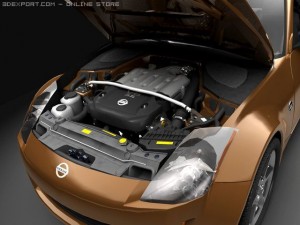 nissan 350z 3D 모델