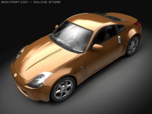 nissan 350z Modelo 3D
