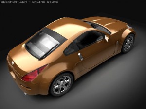 nissan 350z Modelo 3D