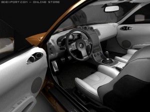 nissan 350z Modelo 3D