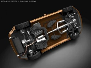 nissan 350z 3D Model
