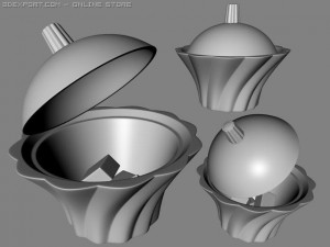 sugar bowl 3D Model