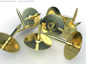 приколоть 3D Модель