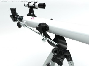 telescope 3D Model