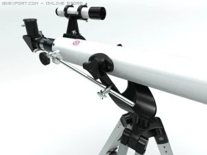 telescope 3D Model