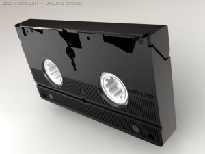 videotape Modèle 3D