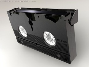 videotape Modèle 3D