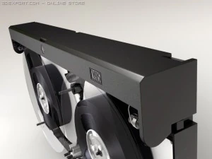 videocassetta Modello 3D