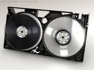 videotape Modèle 3D
