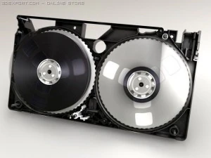 videocassetta Modello 3D