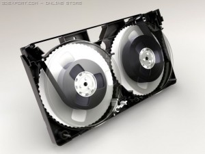 videotape Modèle 3D