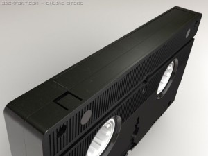 videotape Modèle 3D