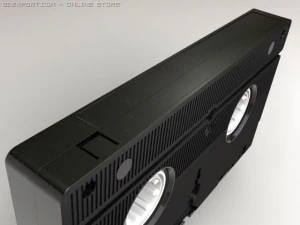 videocassetta Modello 3D