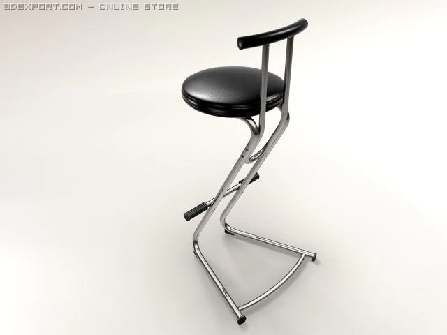 stool 3D Model .c4d .max .obj .3ds .fbx .stl .blend 