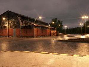 forest road 3D Model