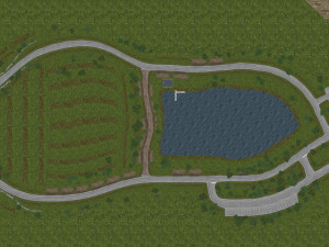 forest road Model 3D