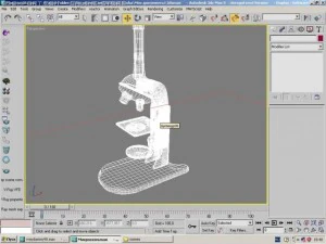 microscope 3D Model