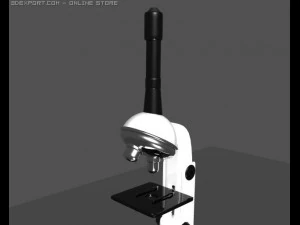 microscope 3D Model