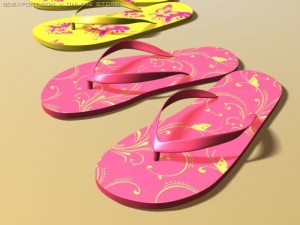 flipflops Model 3D
