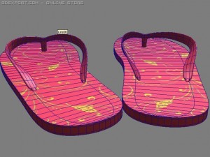 flipflops Model 3D