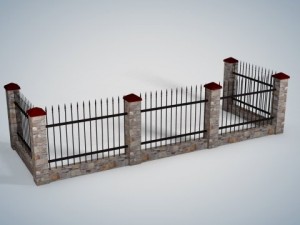 fence 3D Модель