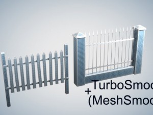 fence 3D Модель