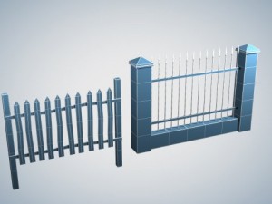 fence 3D Модель
