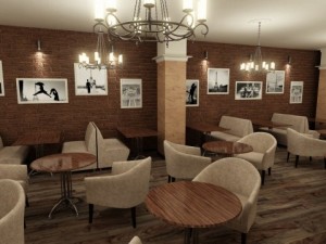 kafe Model 3D