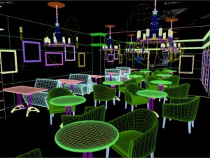 kafe 3D Модель