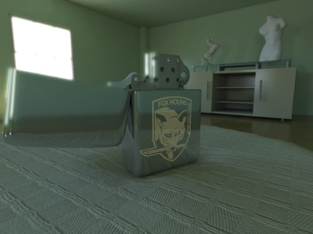zippo Model 3D .c4d .max .obj .3ds .fbx .stl .blend 