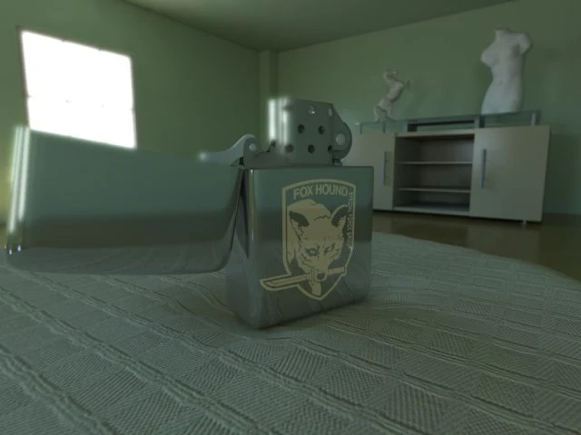 zippo 3D Model .c4d .max .obj .3ds .fbx .stl .blend 