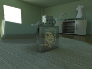zippo Modello 3D